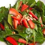 Erdbeer-Spinatsalat