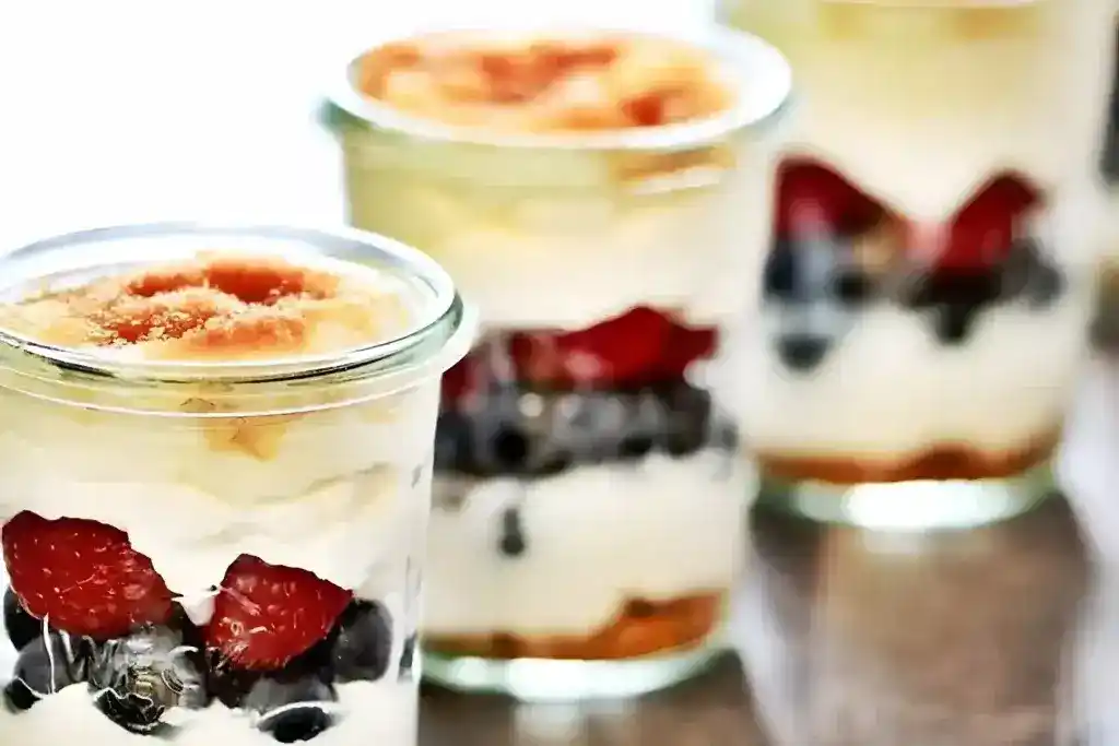 Joghurt – Himbeer – Dessert