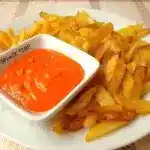 Mojo rojo zu Kartoffelspalten