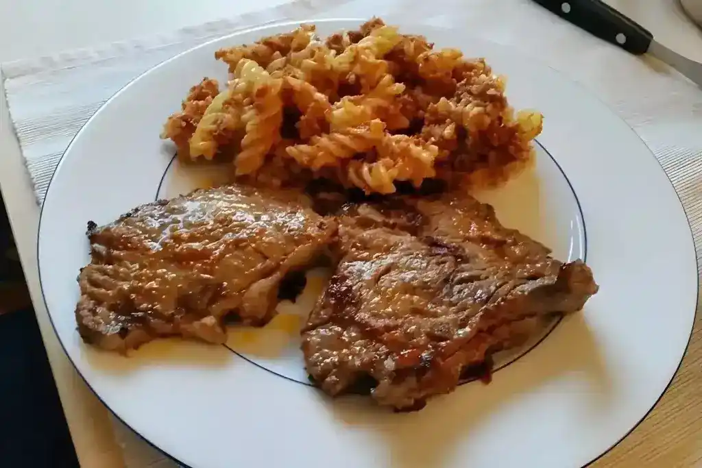 Rindersteaks auf italienisch