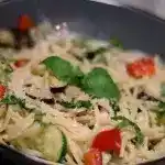 Spaghettisalat mit Grillgemüse