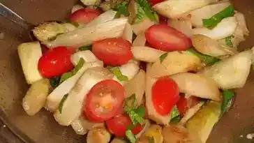 Spargelsalat italienische Art