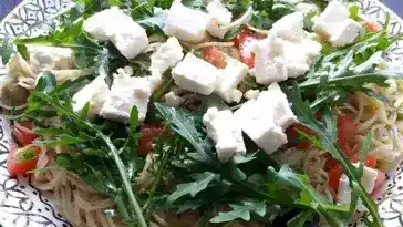 Bibis sommerlicher Spaghetti Gemuse Salat 4x