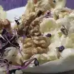 Chicoree - Selleriesalat in Joghurt – Walnussdressing