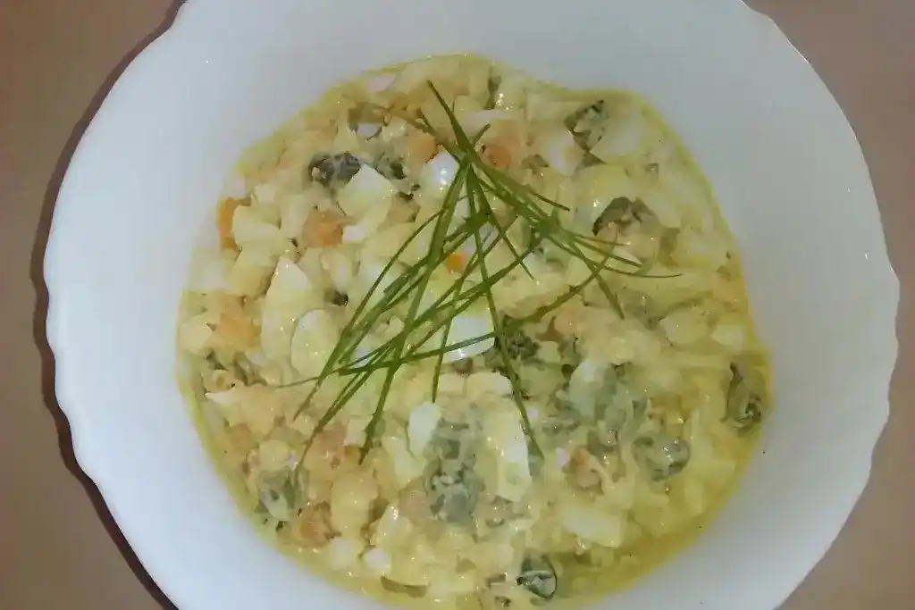 Einfacher Eiersalat rezept