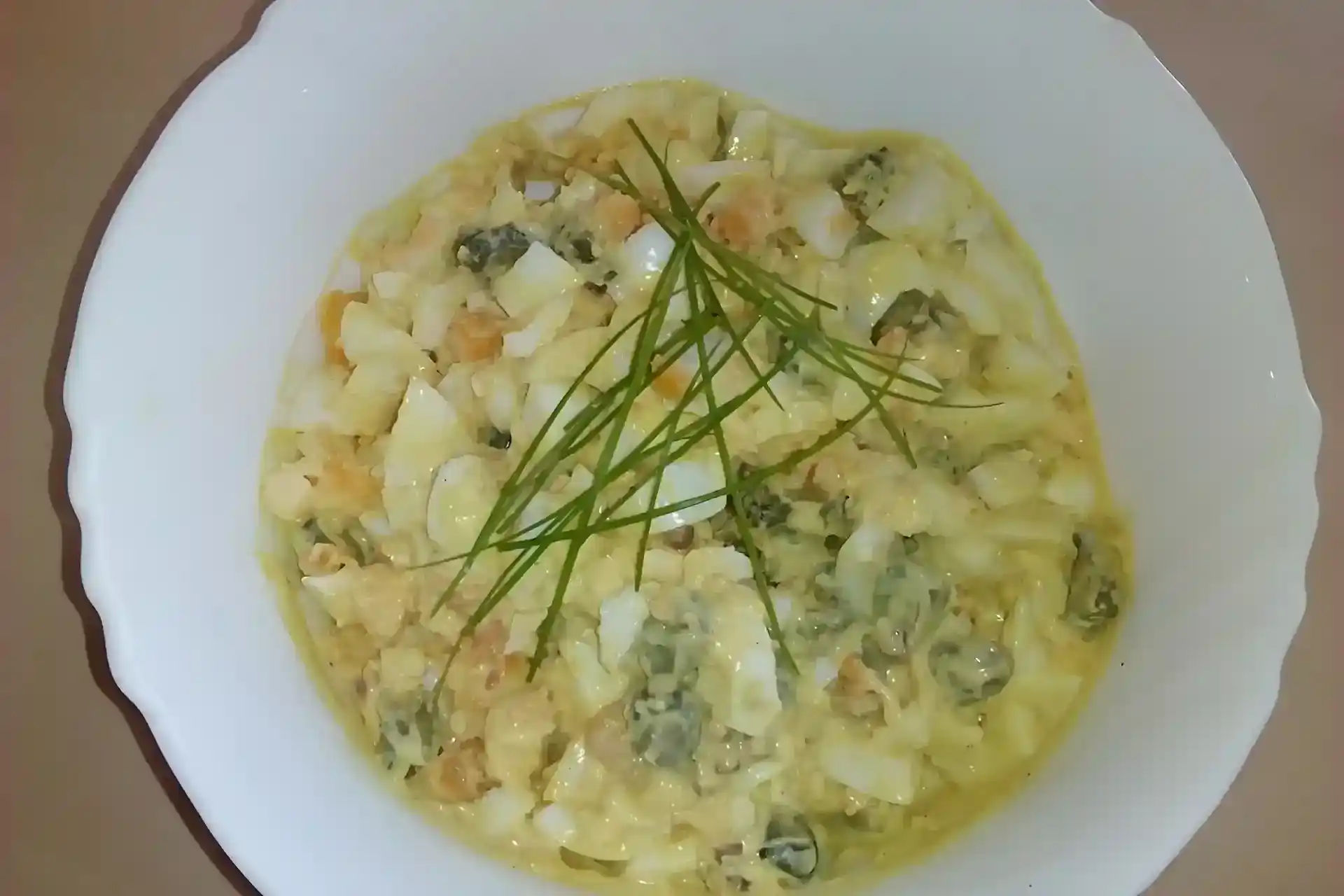 Einfacher Eiersalat rezept