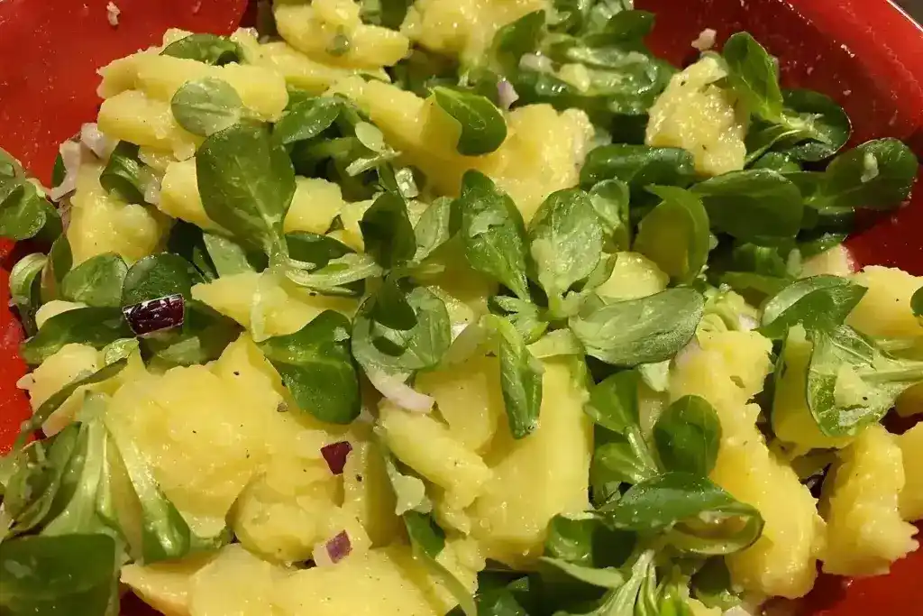 Erdäpfel-Vogerlsalat