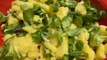 Erdäpfel-Vogerlsalat