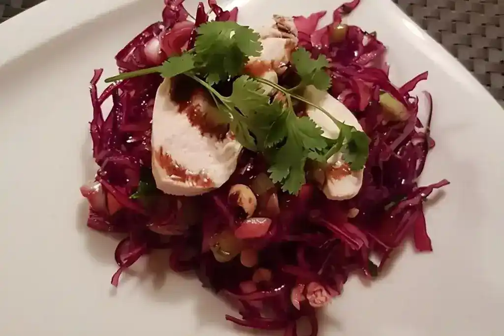 Hähnchen-Kraut-Salat