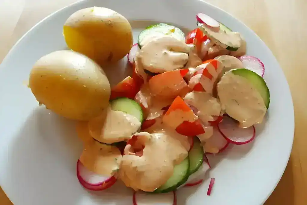 Illes herzhafter Rettichsalat mit Matjesstreifen
