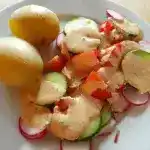 Illes herzhafter Rettichsalat mit Matjesstreifen 4x