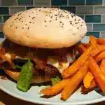 Kirsch-BBQ-Burger