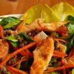 Linsensalat mit gerauchertem Fisch 4x