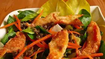 Linsensalat mit gerauchertem Fisch 4x