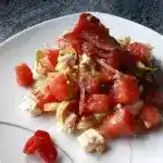 Melone Schafskase Salat 4x
