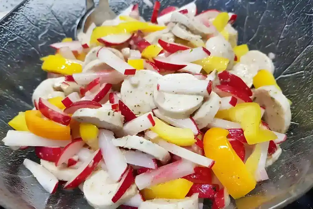 Muttis Weißwurstsalat