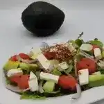 Wassermelonen Avocado Salat mit Feta und Minze 4x