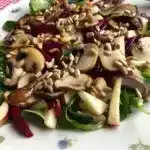 Wintersalat mit Honig Senf Dressing 4x