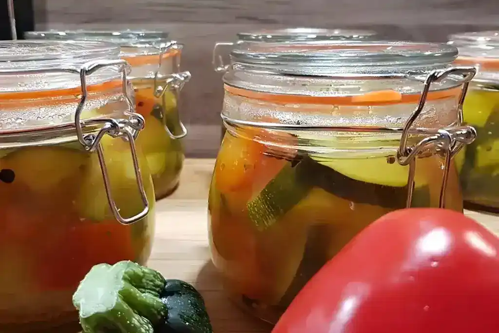 Zucchini süß – sauer