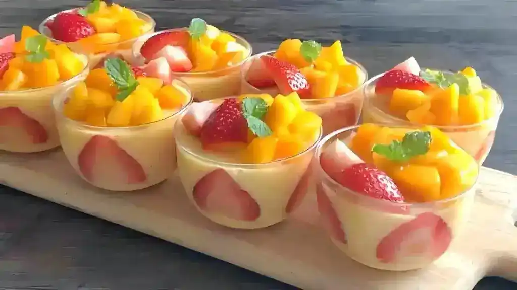 5 Minuten Mango Dessert, viel besser als Eis! ????????