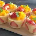 5 Minuten Mango Dessert, viel besser als Eis!