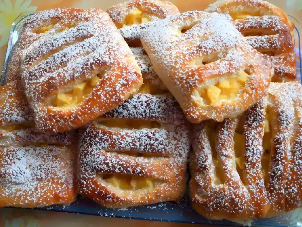 Apfeltaschen mit Eierlikör Apfelfüllung 🍎🍎