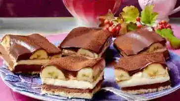 Banana Split Schnitten