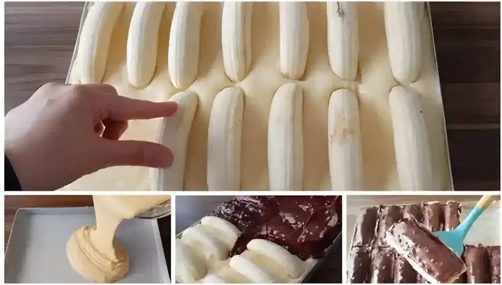 Bananen-Schnitten ein Tassenrezept ????????