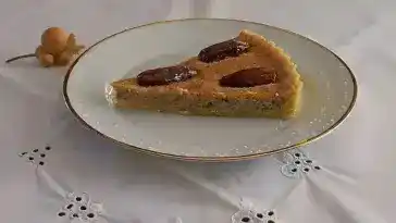 Dattel Mandel Tarte 4x