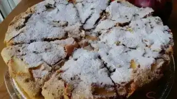 Dieser leckere Apfelkuchen 🍎🍎 aus nur 4 Zutaten bringt das Haus zum Duften