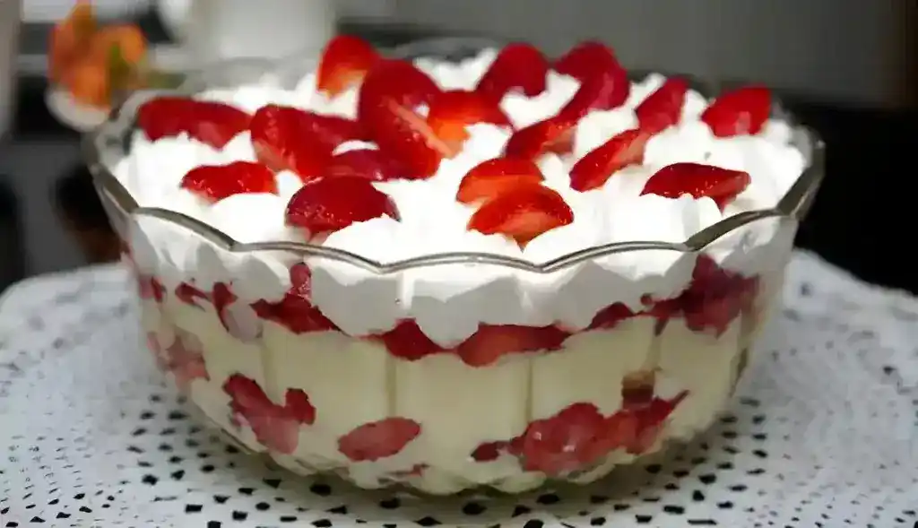 Erdbeer Pudding Dessert ????????