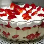 Erdbeer Pudding Dessert 4x
