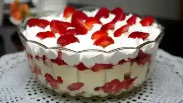 Erdbeer Pudding Dessert 4x