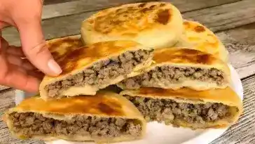 Fladen gefüllt mit Hackfleisch zum Sattessen! 😋