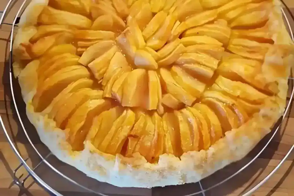 Französische Apfeltarte