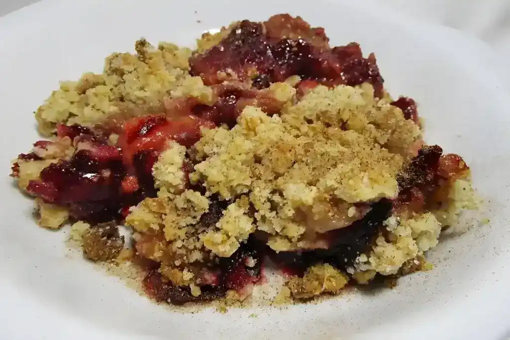 Pflaumen – Crumble