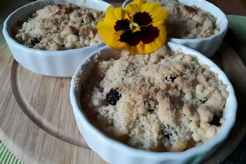 Apfel Crumble