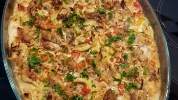 GYROS-SPÄTZLE AUFLAUF