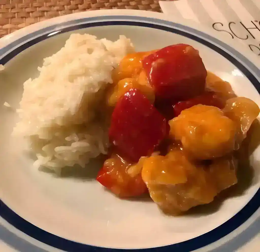 Huhn süß-sauer