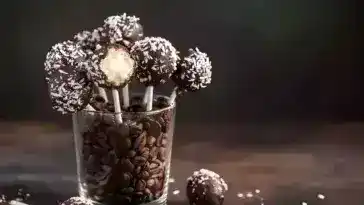 Low Carb Schoko Kokos Cake Pops 4x