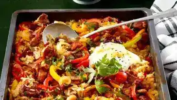 Ofenreisfleisch Rezept Ein Blech fur alle 4x