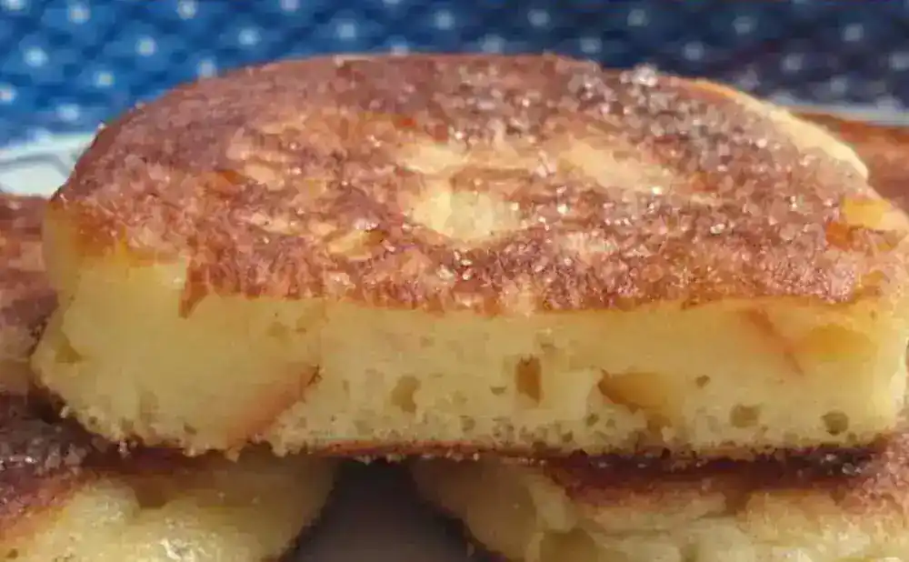 Dicke Obst Pfannkuchen Rezept wie auf der Kirmes