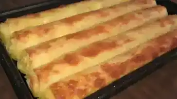 BLÄTTERTEIG leckeres SCHINKEN KÄSE STANGEN