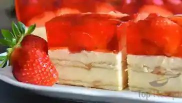 Erdbeerkuchen ohne Backen
