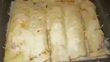 Gefullte Pfannkuchen mit Hackfleisch 4x