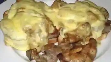 Jagertoast mit Kase uberbacken zum Sattessen 4x