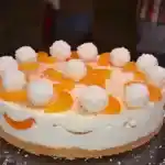 Pfirsich Raffaello lecker Torte