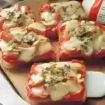 Pizza Toast mit Schinken 4x