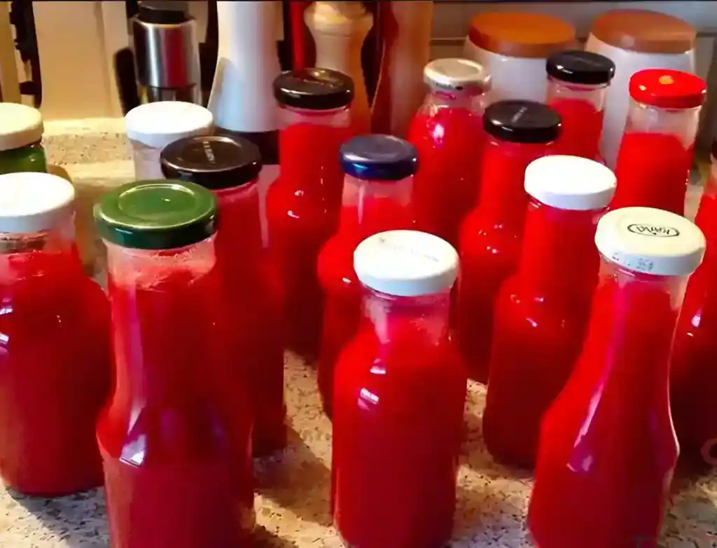 Selbstgemachter Ketchup, dem kein anderer konkurrieren kann