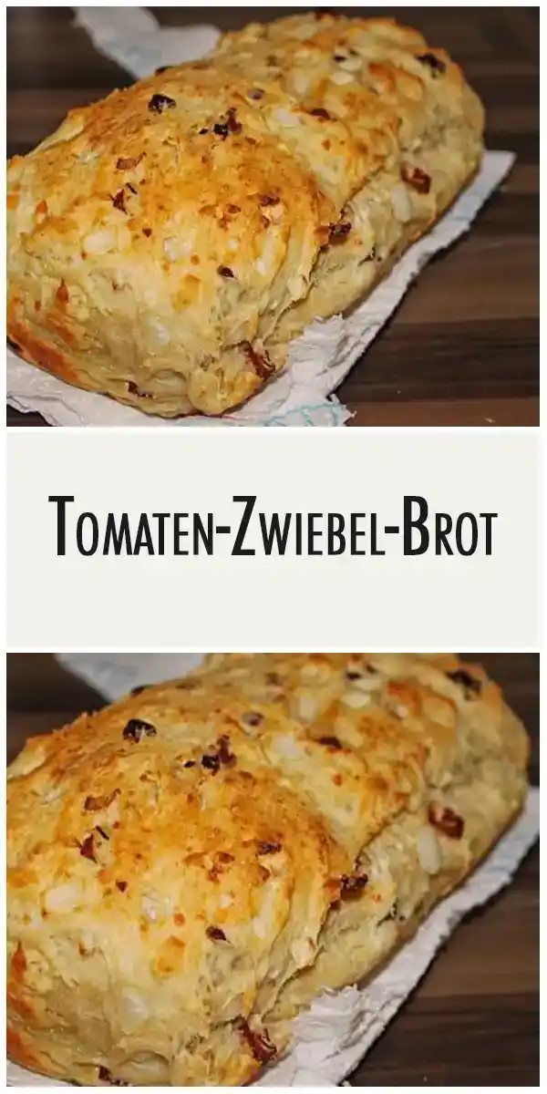 Tomaten-Zwiebel-Brot